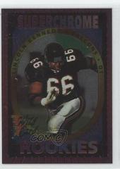 Lincoln Kennedy Football Cards 1993 Wild Card Superchrome Rookies Prices