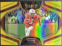 Garrett Wilson [Gold] #SN-18 Football Cards 2023 Panini Select Draft Picks Snapshots Prices