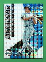 Ryne Sandberg [White] #ATG6 Baseball Cards 2021 Panini Mosaic All Time Greats Prices