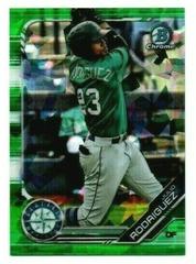 Julio Rodriguez [Green Sapphire] #BDC-60 Baseball Cards 2019 Bowman Draft Chrome Prices