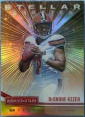 DeShone Kizer [Orange] #4 Football Cards 2017 Panini Rookies & Stars Stellar Rookies Prices