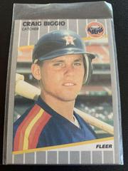 Craig Biggio Baseball Cards 1989 Fleer Prices