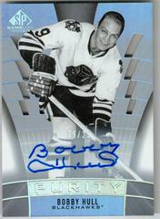 Bobby Hull [Autograph] Hockey Cards 2021 SP Game Used Purity Prices