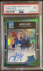 Jared Goff [Autograph Green] #172 Football Cards 2016 Panini Donruss Optic Prices