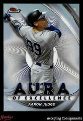 Aaron Judge Baseball Cards 2022 Topps Finest Aura of Excellence Prices