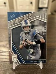 Matthew Stafford #PC-21 Football Cards 2019 Donruss Elite Primary Colors Prices