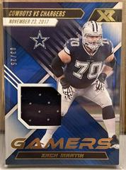 Zack Martin [Blue] Football Cards 2022 Panini XR Gamers Prices