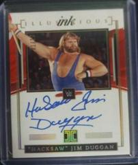 Hacksaw Jim Duggan [Holo Gold] #IL-JDG Wrestling Cards 2022 Panini Impeccable WWE Illustrious Ink Autographs Prices