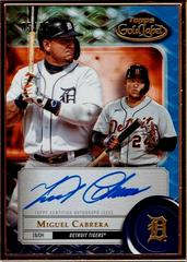 Miguel Cabrera [Blue] #FA-MC Baseball Cards 2022 Topps Gold Label Framed Autographs Prices