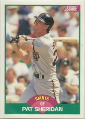 Pat Sheridan #71T Baseball Cards 1989 Score Traded Prices