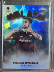 Paulo Dybala [Blue] Soccer Cards 2022 Topps Chrome UEFA Club Competitions Golazo Prices
