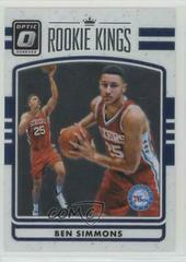 Ben Simmons #2 Basketball Cards 2016 Panini Donruss Optic Rookie Kings Prices