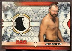 Dean Ambrose Wrestling Cards 2019 Topps WWE RAW Shirt Relics Prices
