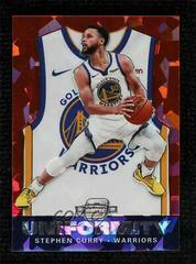 Stephen Curry [Red Cracked Ice] Basketball Cards 2019 Panini Contenders Optic Uniformity Prices