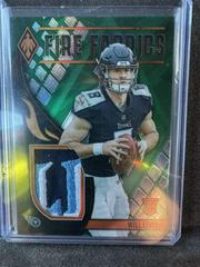 Will Levis [Prime Green] #FIRE-17 Football Cards 2023 Panini Phoenix Fire Fabrics Prices