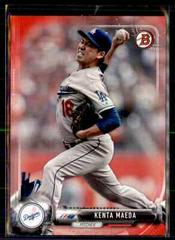 Kenta Maeda [Red] #2 Baseball Cards 2017 Bowman Prices