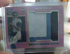 Malik Willis [Pearl] #SS-2 Football Cards 2022 Panini Encased Substantial Rookie Swatches Prices