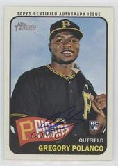 Gregory Polanco Baseball Cards 2014 Topps Heritage Real One Autographs Prices
