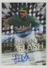 Seth Brown Baseball Cards 2020 Topps Chrome Freshman Flash Autographs Prices