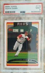 Adam Dunn #115 Baseball Cards 2006 Topps Prices