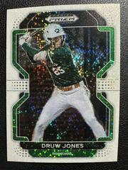 Druw Jones [White Sparkle] Baseball Cards 2022 Panini Prizm Draft Picks Prices