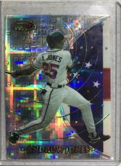 Andruw Jones [Atomic Refractor] Baseball Cards 1997 Bowman's Best International Prices