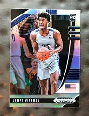 James Wiseman [Silver Prizm] Basketball Cards 2020 Panini Prizm Draft Picks Prices