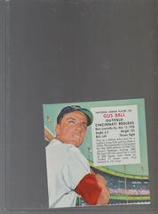 Gus Bell Baseball Cards 1955 Red Man Tobacco Prices