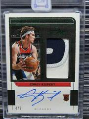 Corey Kispert [Green] Basketball Cards 2021 Panini One and One Rookie Jersey Autographs Prices