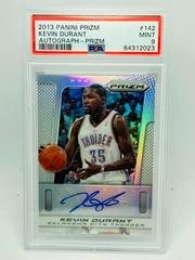 Kevin Durant Basketball Cards 2013 Panini Prizm Autograph Prices