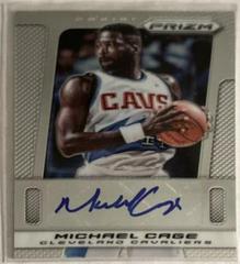 Michael Cage Basketball Cards 2013 Panini Prizm Autograph Prices