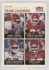 Trent Green, Priest Holmes, Eddie Kennison, Eric Hicks [Tiffany] Football Cards 2003 Fleer Tradition Prices