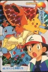 Ash & Others [Holo] #45 Pokemon Japanese 1998 Carddass Prices