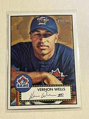 Vernon Wells [Black Back] #212 Baseball Cards 2001 Topps Heritage Prices