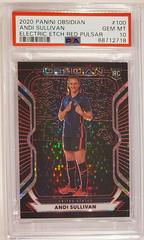 Andi Sullivan [Red Pulsar] #100 Soccer Cards 2020 Panini Obsidian Prices