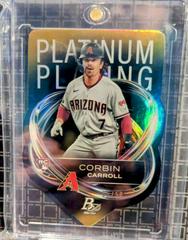 Corbin Carroll [Gold] #31 Baseball Cards 2023 Bowman Platinum Prices