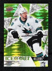 Tomas Hertl [Green Rainbow] Hockey Cards 2021 Upper Deck Allure Iced Out Prices