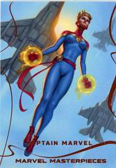 Captain Marvel [Orange Foil] #70 Marvel 2022 Masterpieces Prices