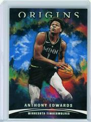 Anthony Edwards [Blue] #16 Basketball Cards 2021 Panini Origins Prices