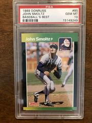 John Smoltz #85 Baseball Cards 1989 Donruss Baseball's Best Prices