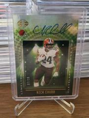 Nick Chubb [Gold] #LS-NC Football Cards 2021 Panini Illusions Limelight Signatures Prices