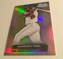 Jhonkensy Noel [Refractor] #BSP-53 Baseball Cards 2022 Bowman Sterling Prices
