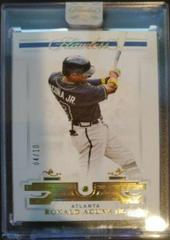 Ronald Acuna Jr. #5 Baseball Cards 2021 Panini Flawless Prices