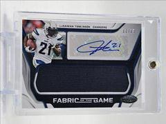 LaDainian Tomlinson #FS-LT Football Cards 2019 Panini Certified Fabric of the Game Signatures Prices