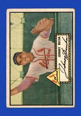 Johnny Bucha [Black Back] Baseball Cards 1952 Topps Prices