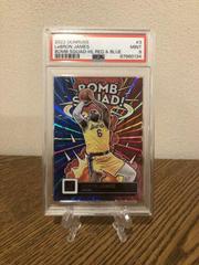 LeBron James [Red Blue Laser] #3 Basketball Cards 2022 Panini Donruss Bomb Squad Prices