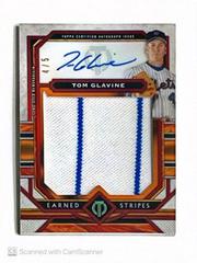 Tom Glavine #ESA-TG Baseball Cards 2023 Topps Tribute Earned Stripes Autograph Relics Prices