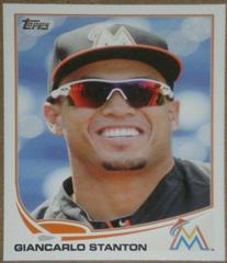 Giancarlo Stanton [Sunglasses] Baseball Cards 2013 Topps Prices