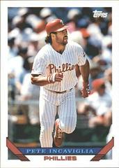 Pete Incaviglia #73T Baseball Cards 1993 Topps Traded Prices