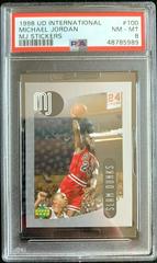 Michael Jordan #100 Basketball Cards 1998 Upper Deck International MJ Stickers Prices